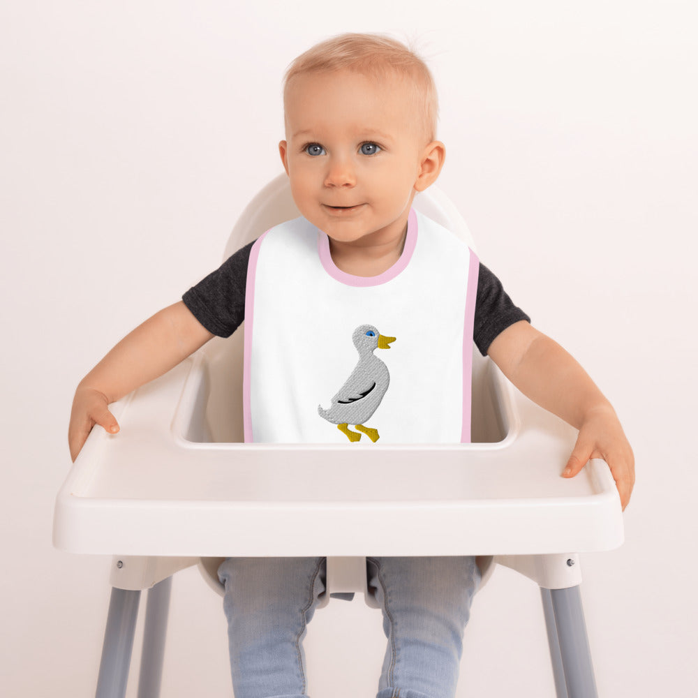 Embroidered Baby Bib