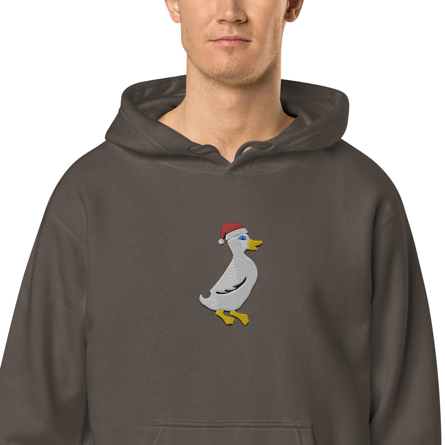 Santa Duck Weathered Hoodie