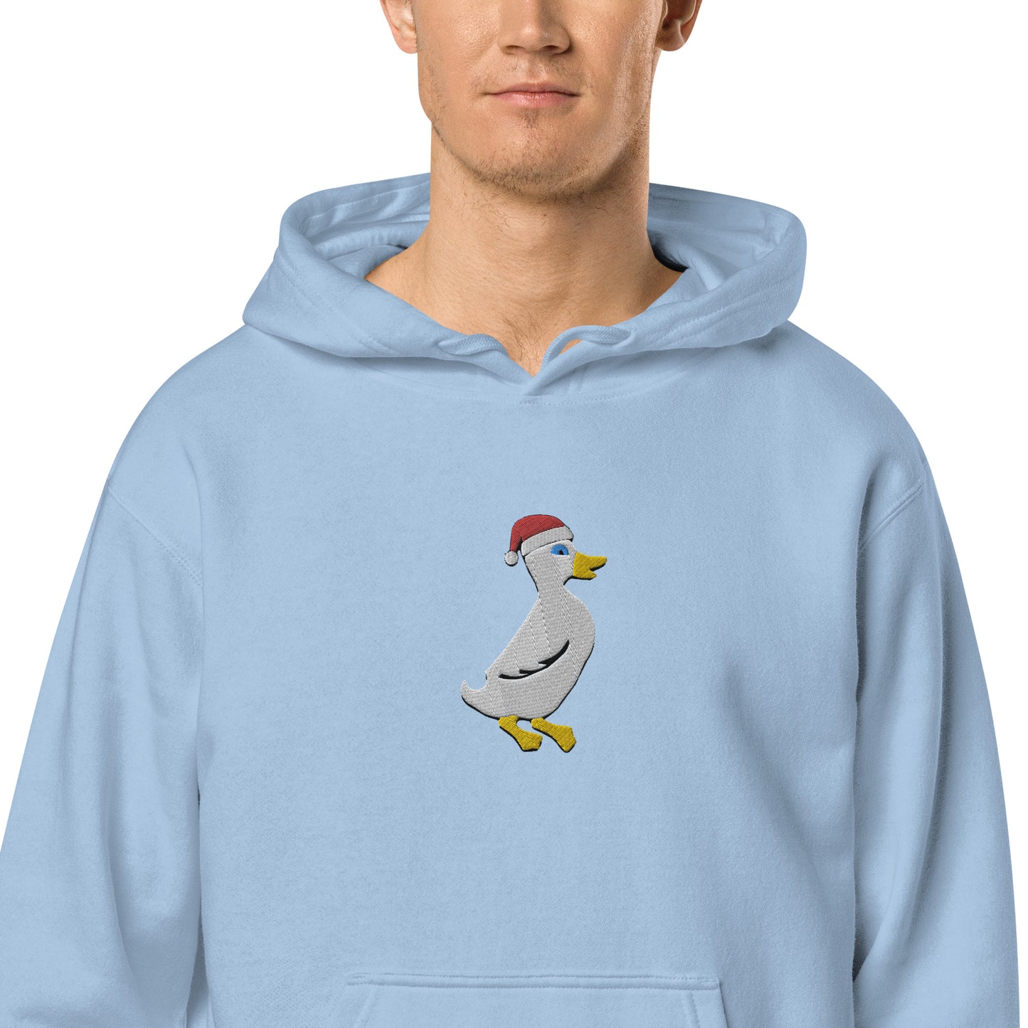 Santa Duck Weathered Hoodie