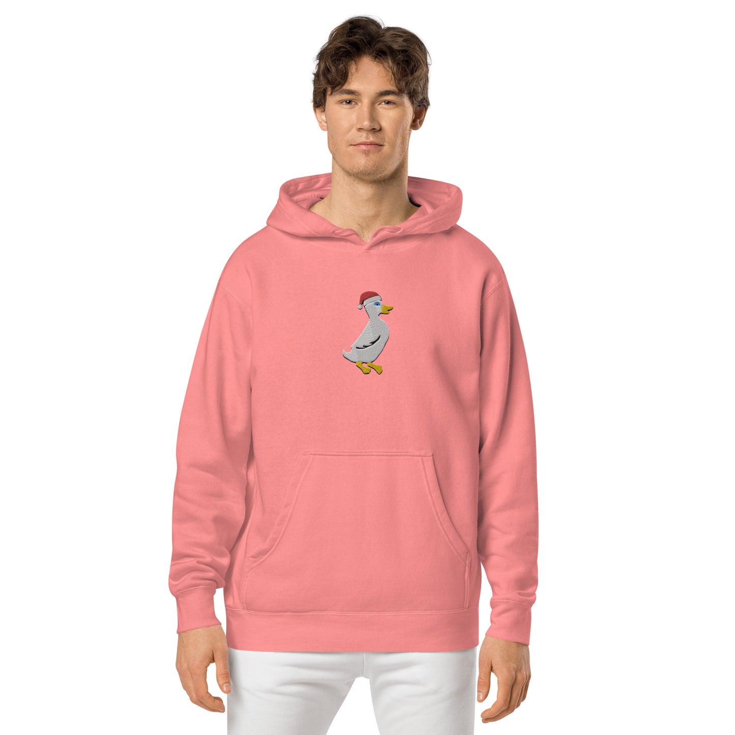 Santa Duck Weathered Hoodie