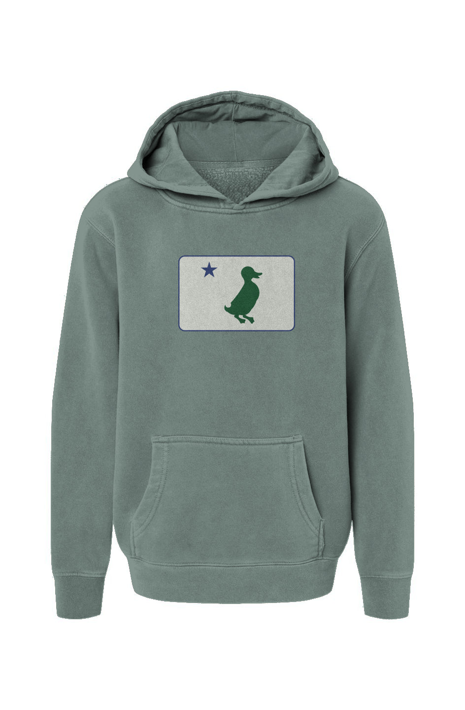 Duck Flag - Pigment Dyed Hoodie