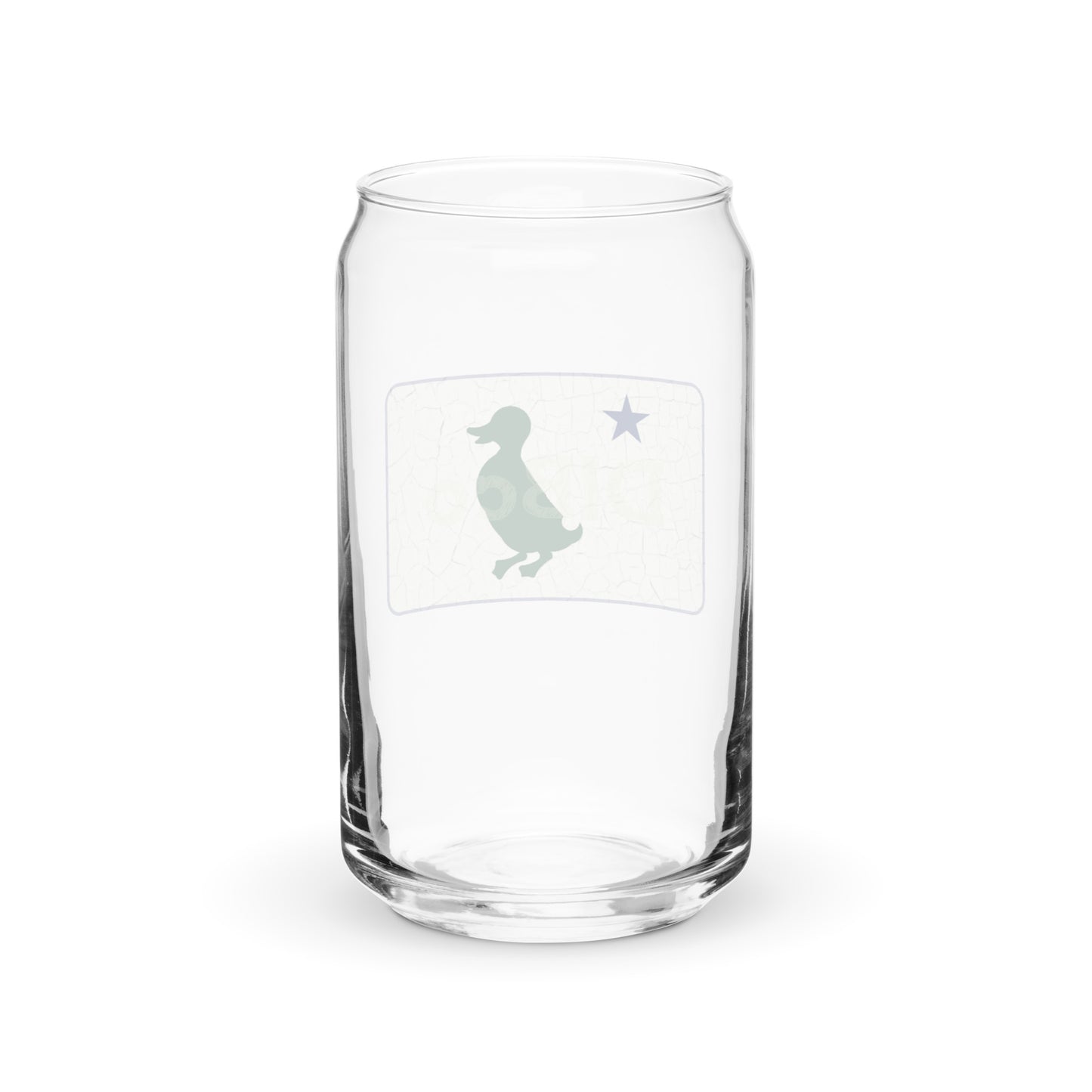 Duck Flag Beer Glass