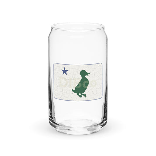 Duck Flag Beer Glass