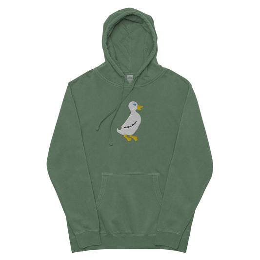 Pigment-dyed Duck Hoodie