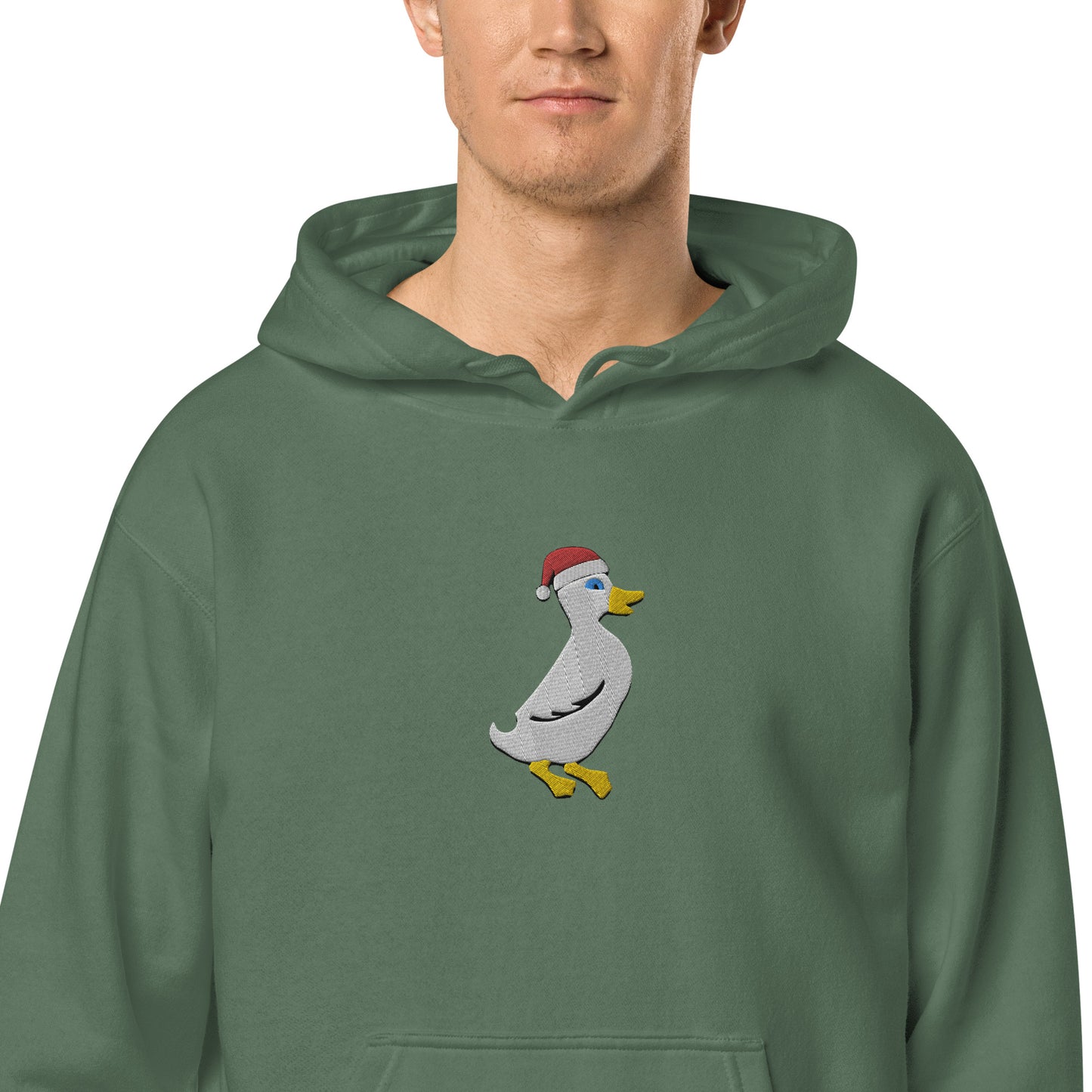 Santa Duck Weathered Hoodie