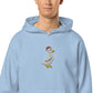 Santa Duck Weathered Hoodie