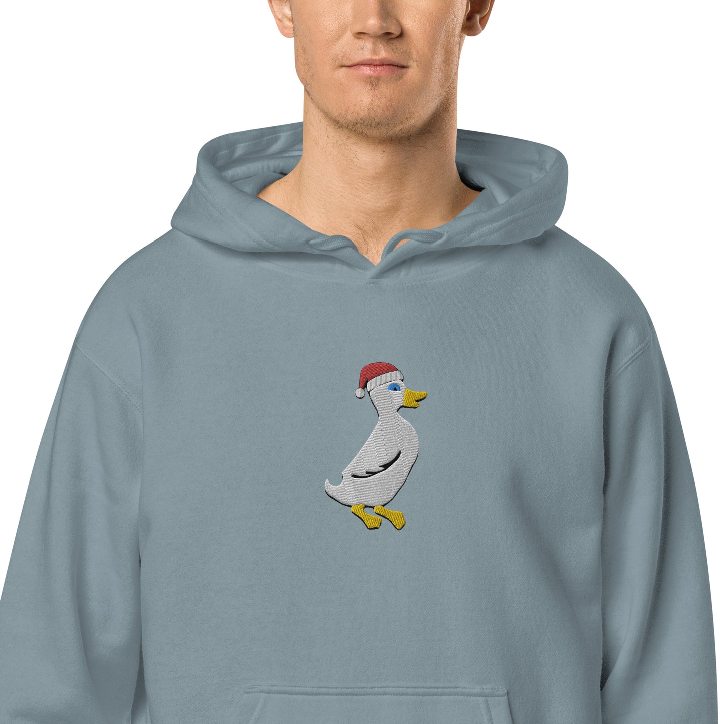 Santa Duck Weathered Hoodie